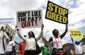 MPs Greed
